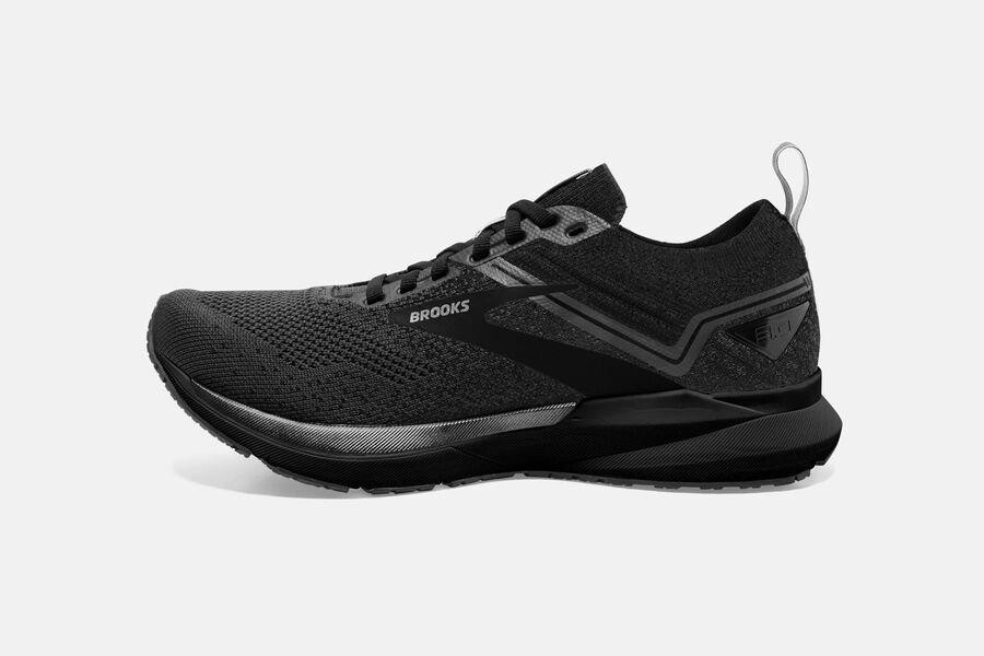 Brooks Israel Ricochet 3 Road Running Shoes Womens - Black - FBE-892436